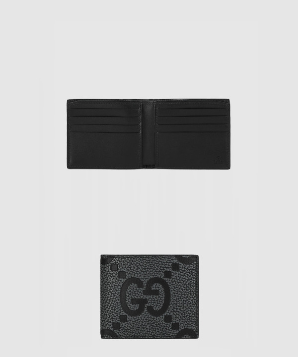 [GUCCI-구찌]GG 로고 레더 지갑 739475