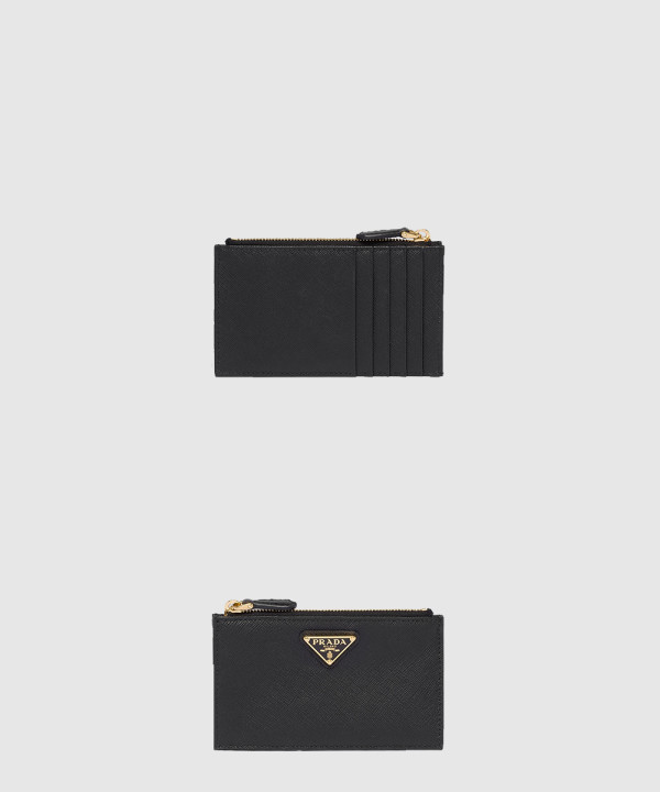 [PRADA-프라다]사피아노 가죽 지퍼 카드지갑 1MC086