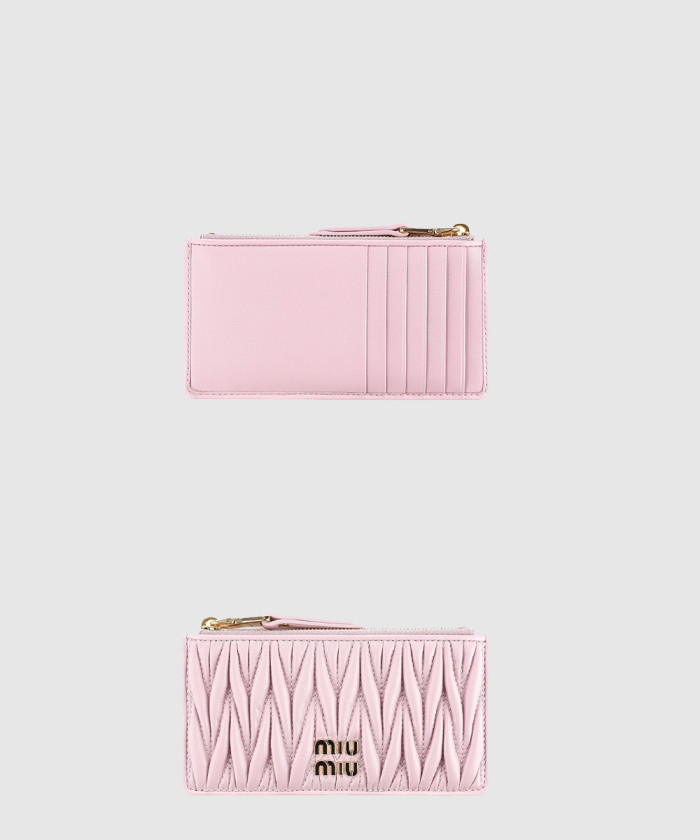 레플리카|이미테이션 miumiu-미우미우마테라쎄-레더-엔벨로프-지갑-5mb006