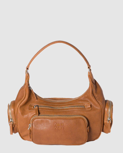 [MIUMIU-미우미우]나파 레더 포켓 백 5BC189