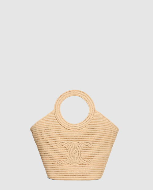 [CELINE-셀린느]브레이디드 파니에 라피아 121922