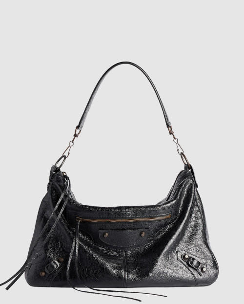 [BALENCIAGA-발렌시아가]남성 르 시티 모토 미디엄 블랙 846186