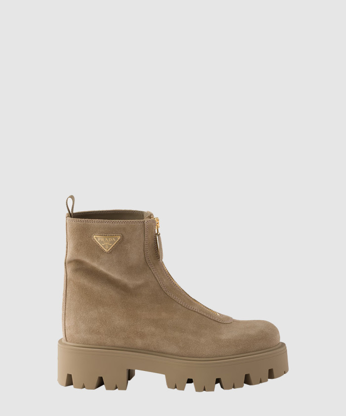 레플리카|이미테이션 prada-프라다스웨이드-부티-지퍼-클로저-1t328o