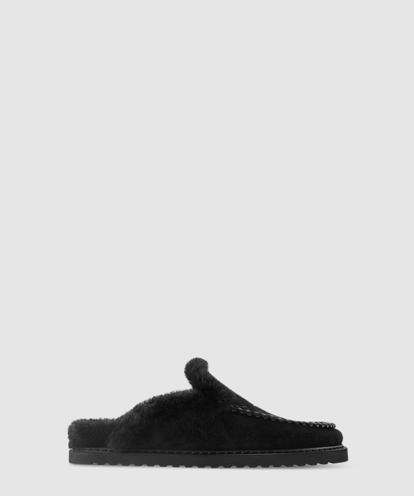 [LOUIS VUITTON-루이비통]코르티나 클로즈 모노그램 스웨이드 샌들 뮬 1AITHA