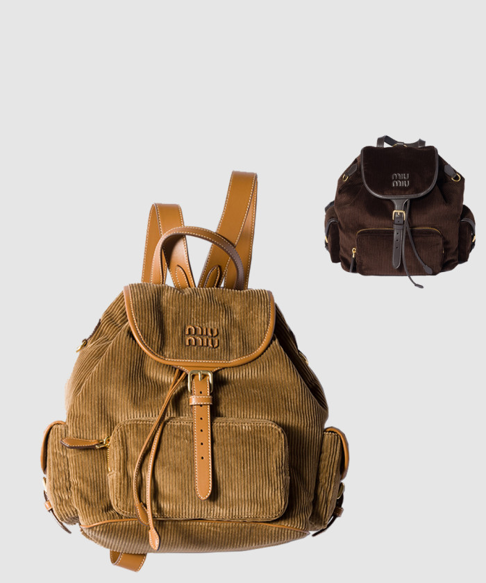 레플리카|이미테이션 miumiu-미우미우코듀로이-백팩-5bz042