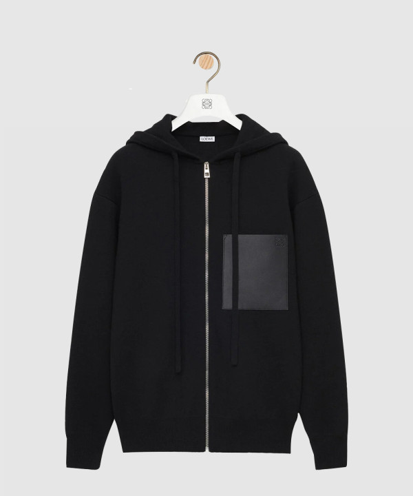 [LOEWE-로에베]울 지퍼 후디