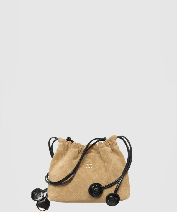 [CHANEL-샤넬]가죽 스트랩 클러치 AP5227